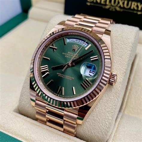 how much does a rolex day date 40 cost